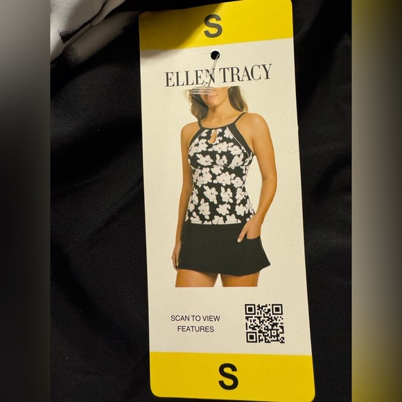 Ellen Tracy  2 Piece Tankini Swimsuit S - Picture 11 of 13